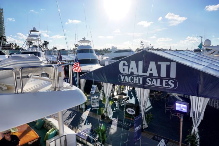 Galati Yacht Sales Tent