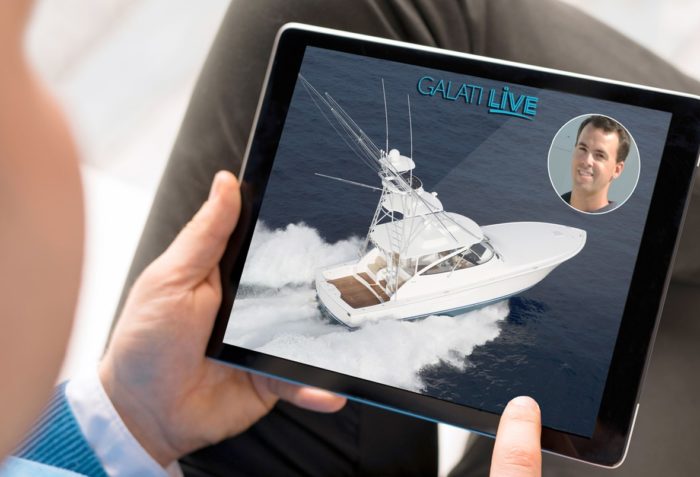 Live Virtual Yacht Showings | Introducing Galati Live