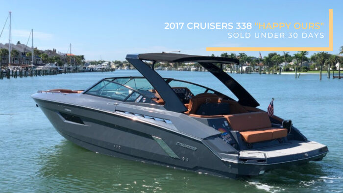 2017 Cruisers 338 HAPPY OURS | Sold Under 30 Days