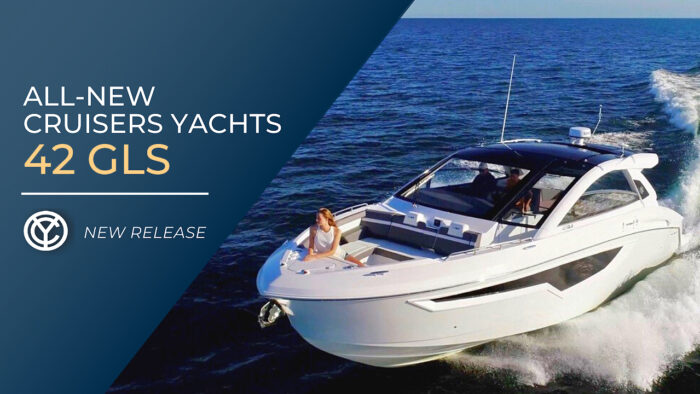 all-new Cruisers Yachts 42 GLS Outboard
