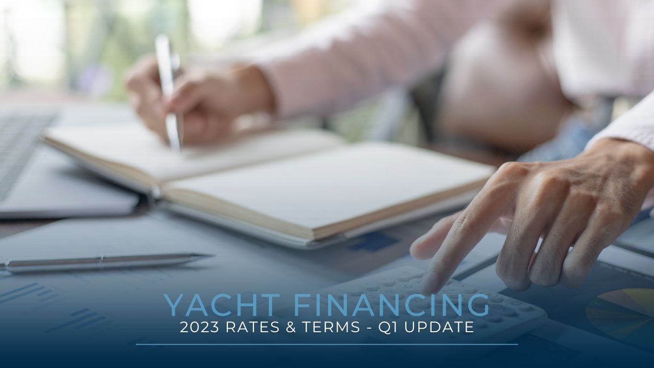 yacht financing terms and rates 2023
