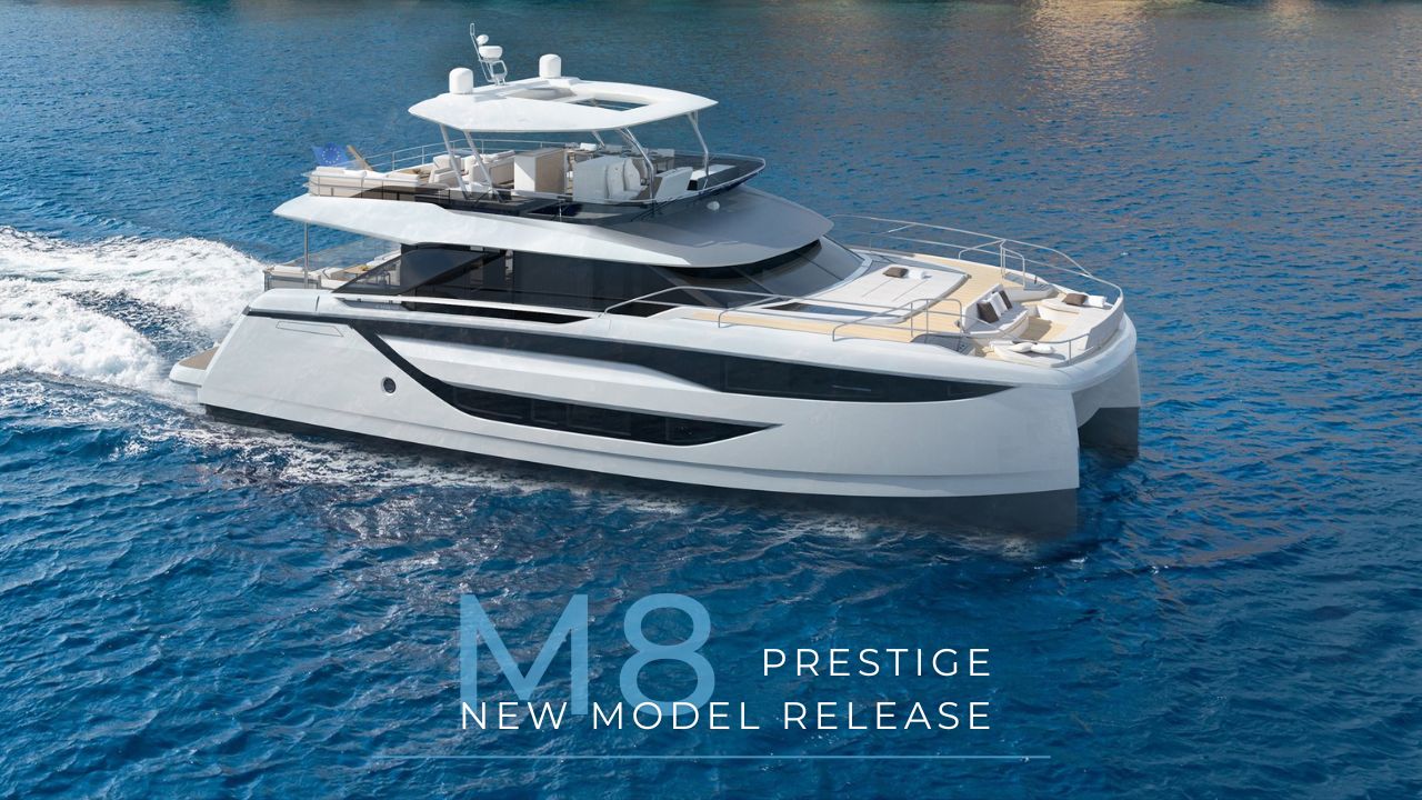 Prestige M8 Catamaran - New Model Release