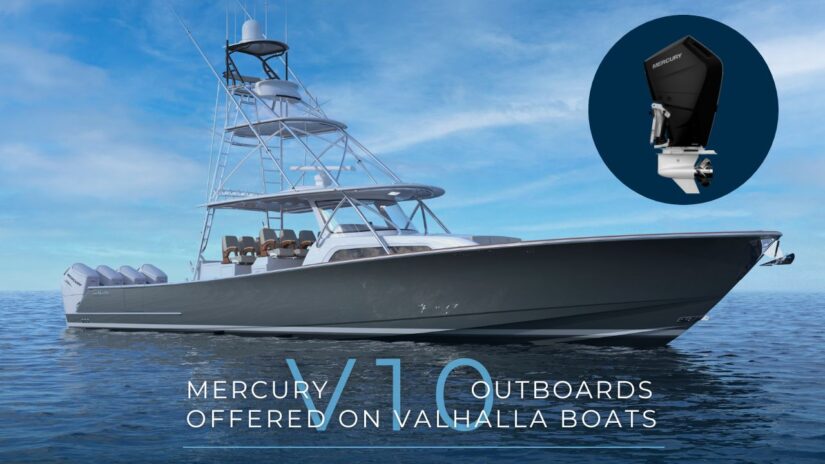 Mercury V10 Outboards offered on Valhalla Boats