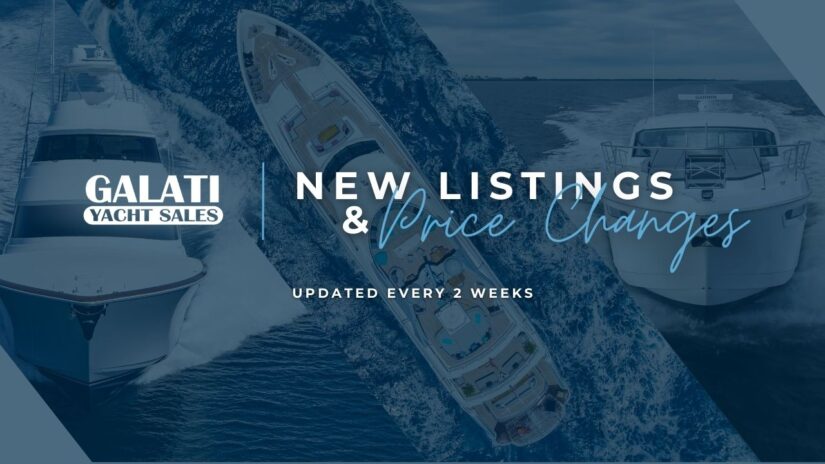 New Yacht Listings & Price Changes