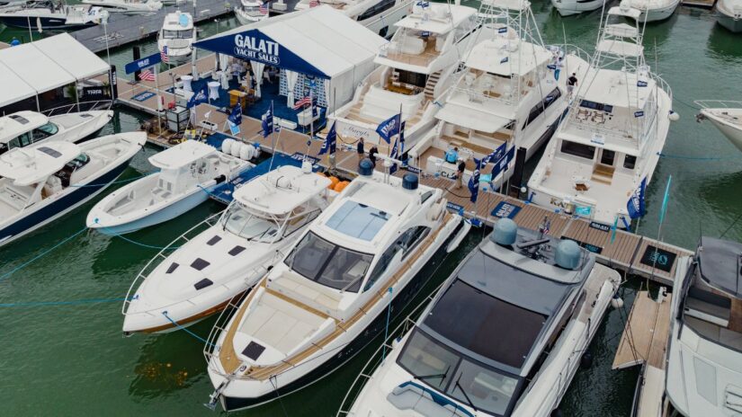 Miami Boat Show Galati Display