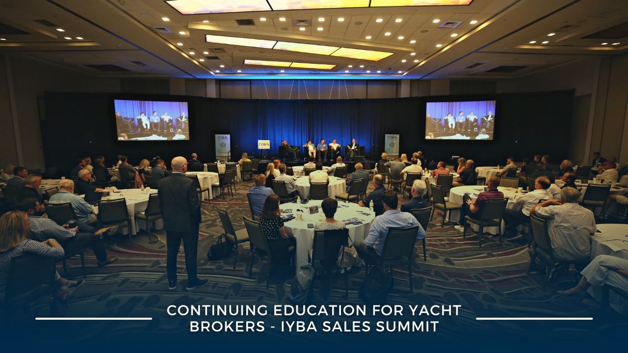 Continuing education for yacht brokers - IYBA sales summit