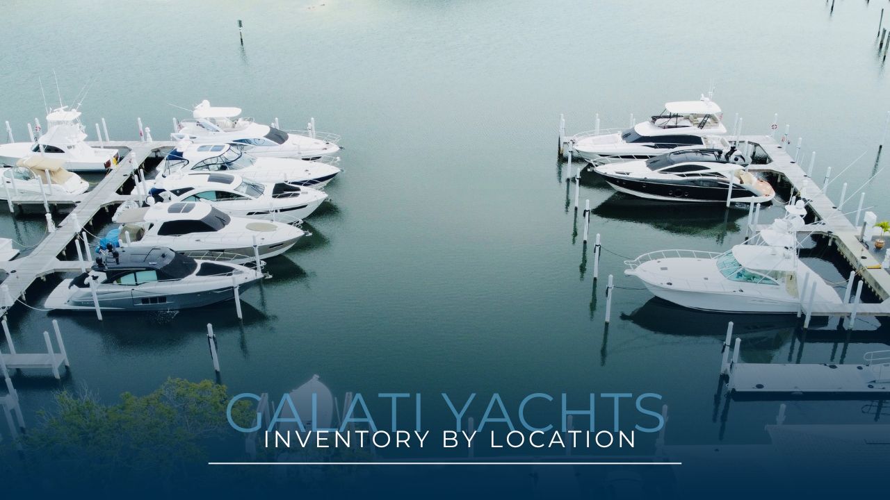 Galati Yacht Sales Inventory by Location