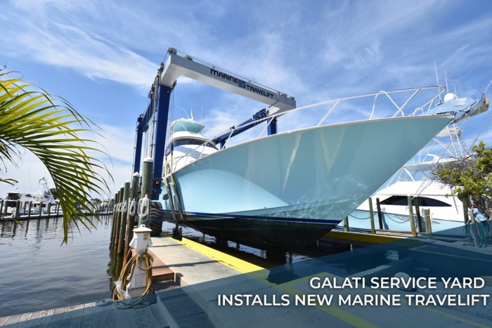 Galati Service Yard Installs New Marine Travelift