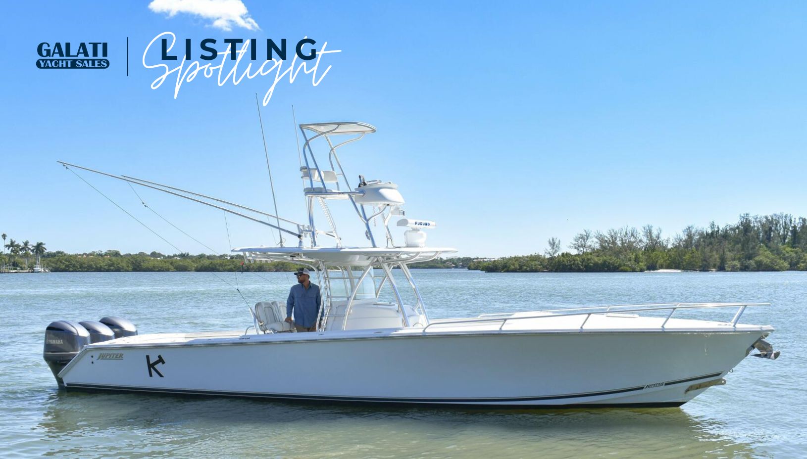 Experience the Power & Performance of the 2014 38 Jupiter CC