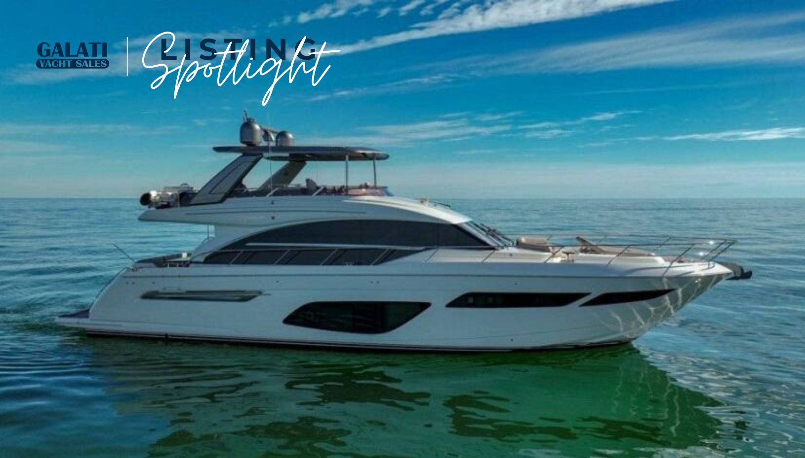 2019 F70 Princess A masterpiece of performance & luxury Galati Yachts