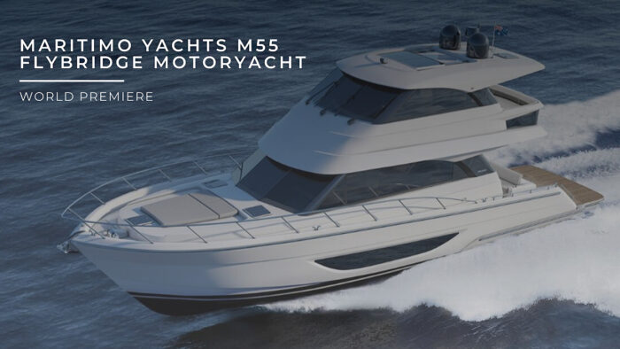 Maritimo M55 Flybridge Motor Yacht | World Premiere