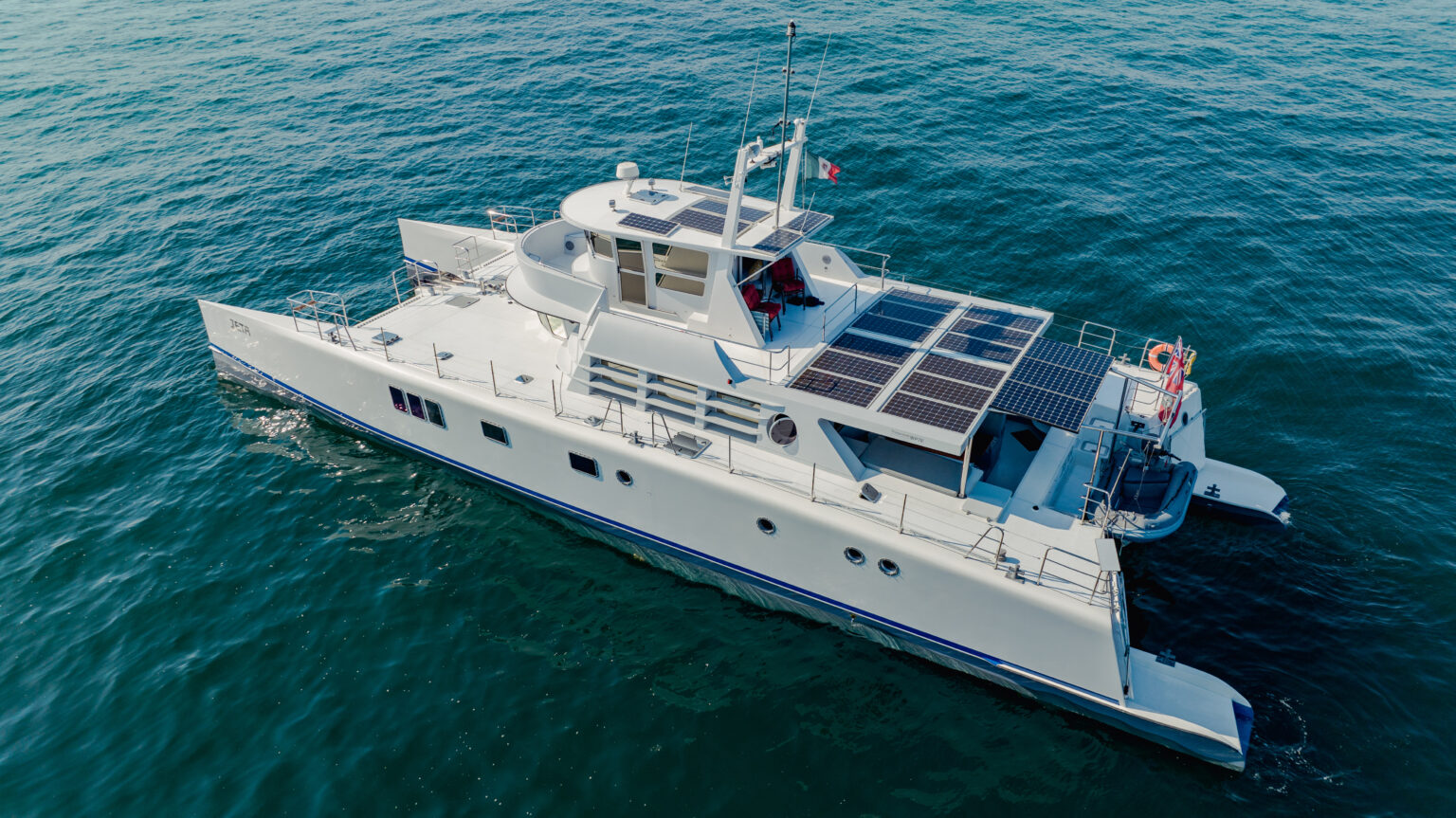 Meet “IETA” the 78' TransOcean Power Catamaran Galati Yachts