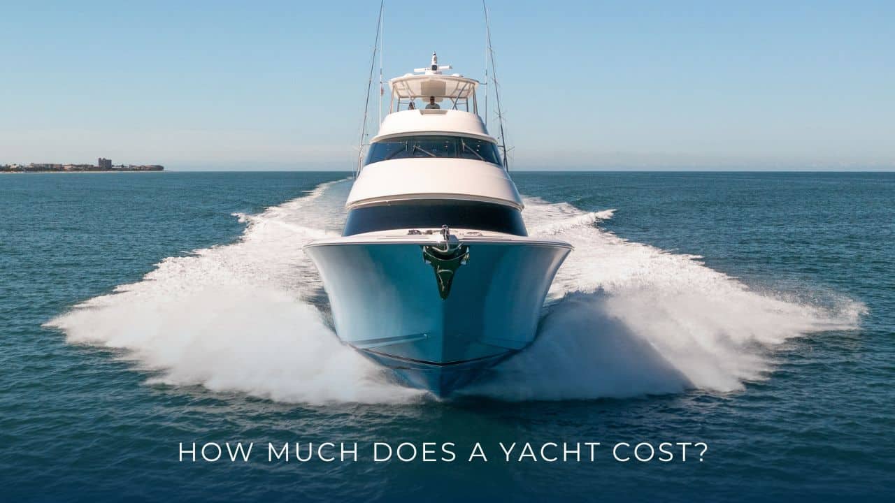 How much does a yacht cost?