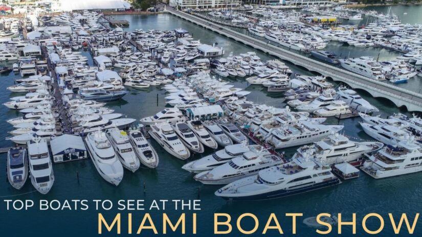 Top Boats to See at the Miami Boat Show