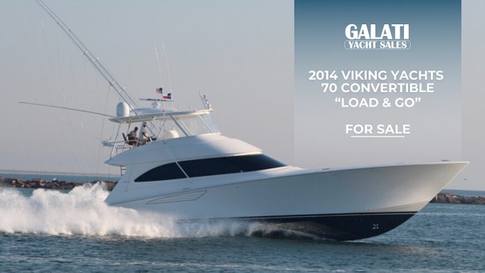 2014 Viking Yachts 70 Convertible "Load & Go" | For Sale