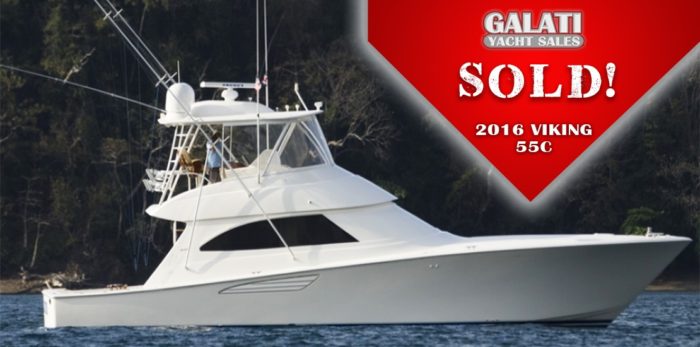 2016 55 Viking Listed & Sold By Galati Yacht Sales