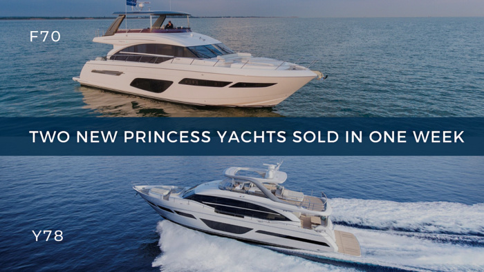 two princess yachts sold