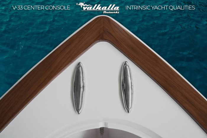Valhalla Boatworks V-33 Center Console | Intrinsic Yacht Qualities