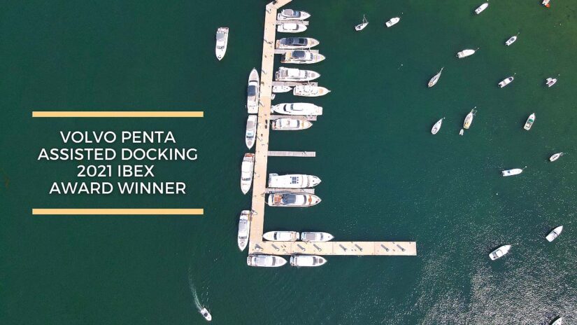 volvo penta assited docking wins IBEX innovation award